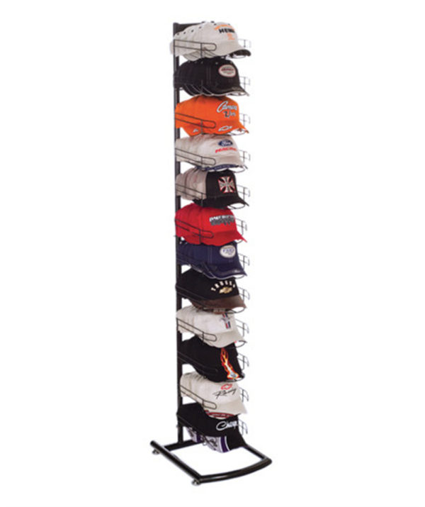 12-Pocket Cap Floor Stand