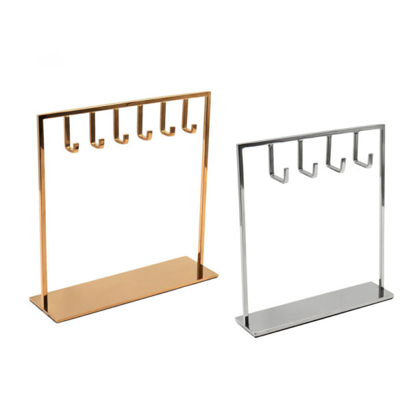 Stainless Steel Jewelry Display Key-Hanging Stand