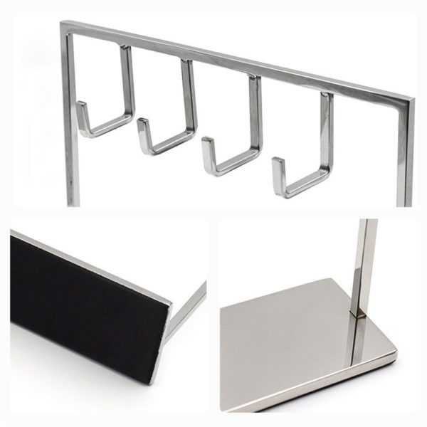 Stainless Steel Jewelry Display Key-Hanging Stand - Image 3